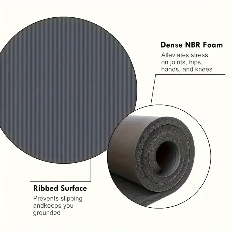High-Density NBR Rubber Yoga Mat - Image 3