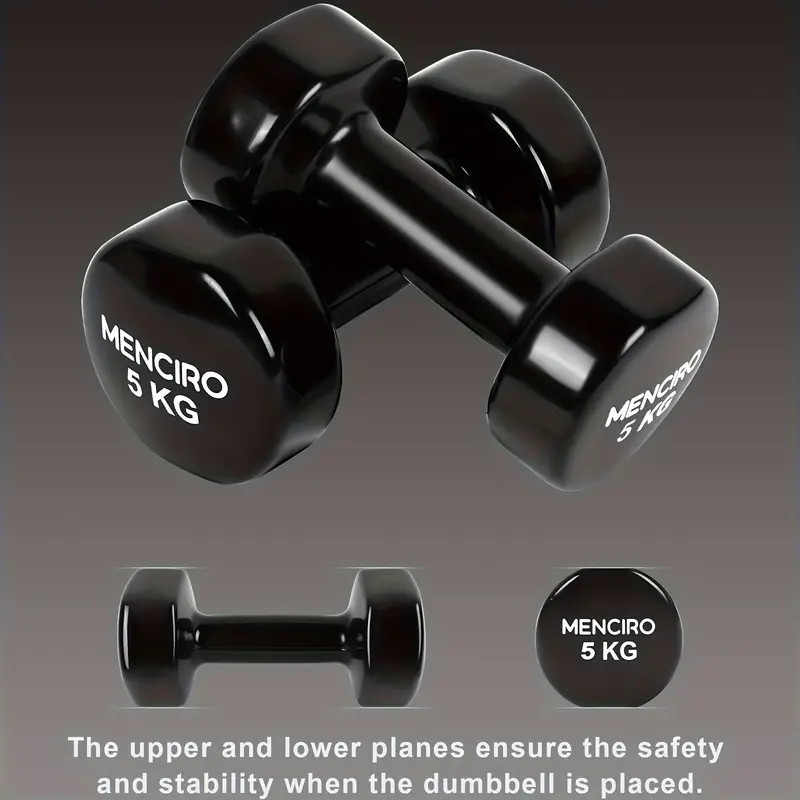 MENCIRO Fixed Dumbbells Set - Image 3