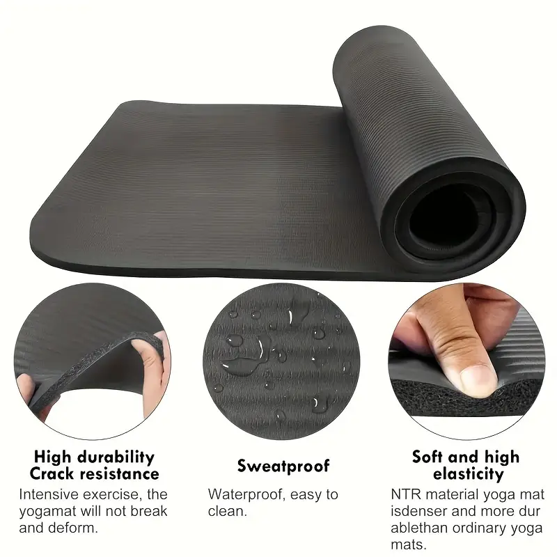 High-Density NBR Rubber Yoga Mat - Image 2