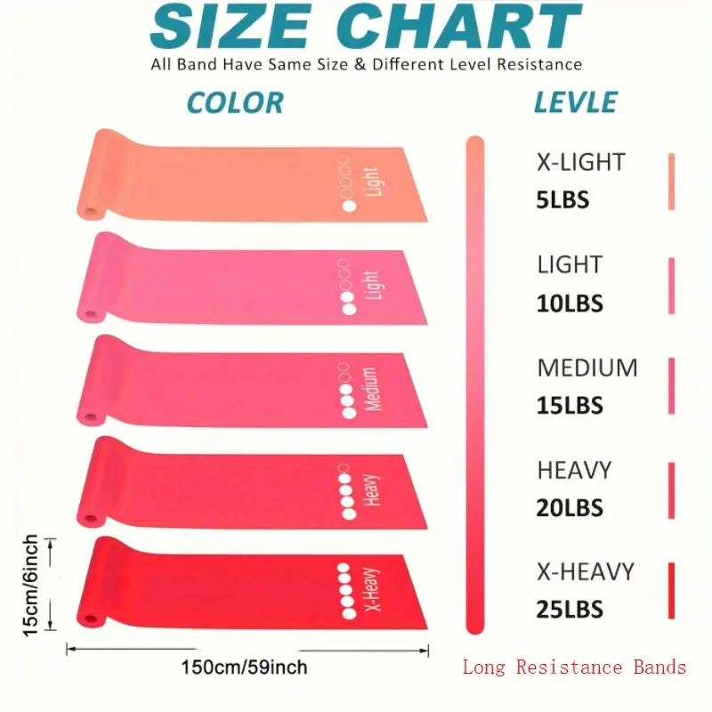 10pcs Resistance Band Set - Image 3