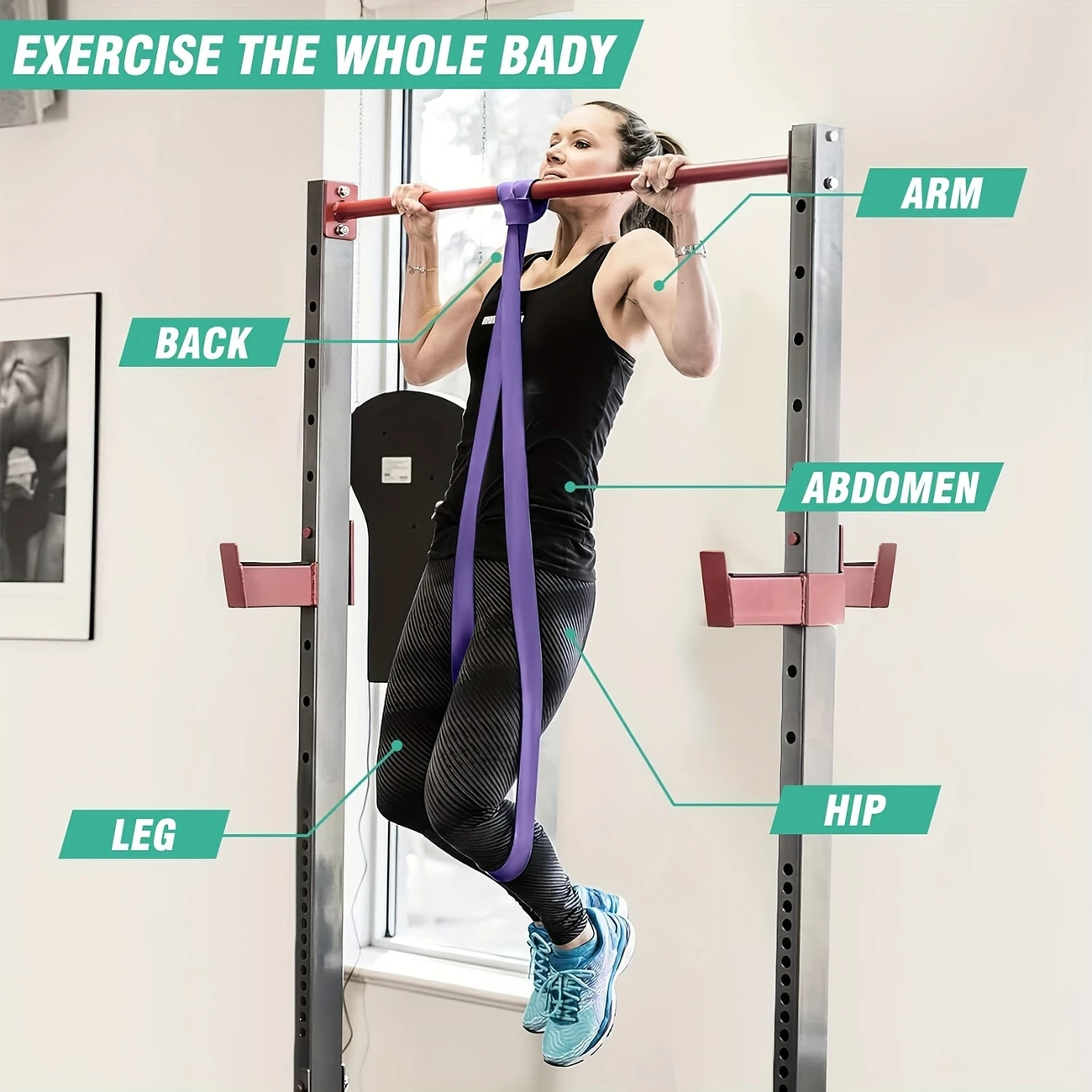 4pcs Set Resistance Bands - Image 2