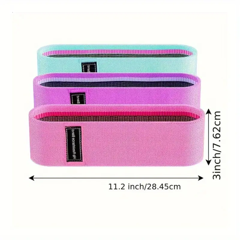Elastic Yoga Bands Set for Full-Body Fitness - Image 4