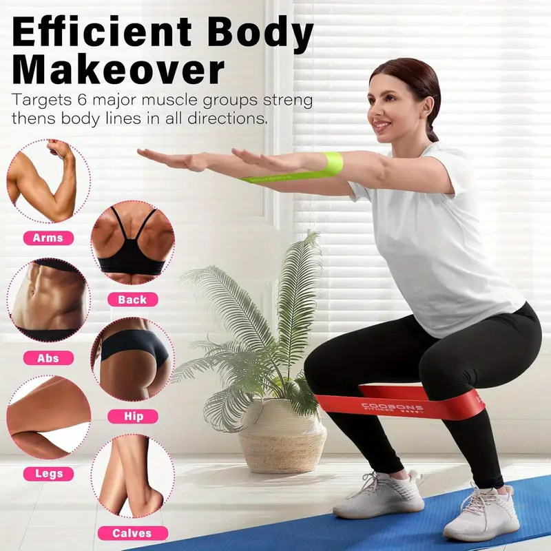 10pcs Resistance Band Set - Image 2